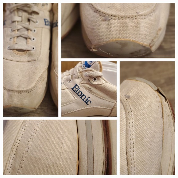 Vintage Etonic Trans Am Trainer Bowling Shoes Men's Size 12 White - Picture 11 of 12